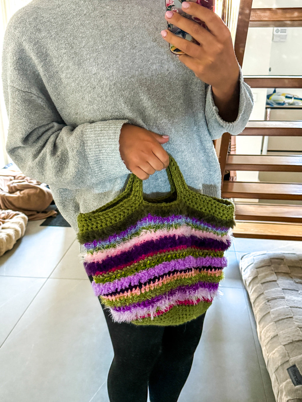 Sophie bag – gedragen, vooraanzicht